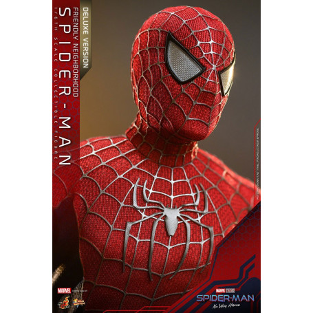 Hot Toys - Friendly Neighborhood Spider-Man (Deluxe Version) - Marvel's Spider-Man: No Way Home Movie Masterpiece 1/6