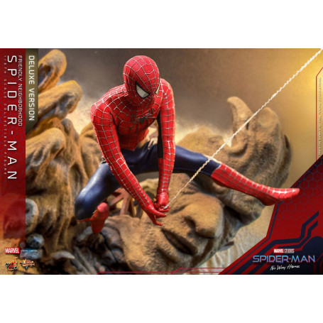 Hot Toys - Friendly Neighborhood Spider-Man (Deluxe Version) - Marvel's Spider-Man: No Way Home Movie Masterpiece 1/6