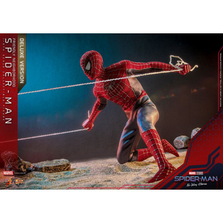 Hot Toys - Friendly Neighborhood Spider-Man (Deluxe Version) - Marvel's Spider-Man: No Way Home Movie Masterpiece 1/6