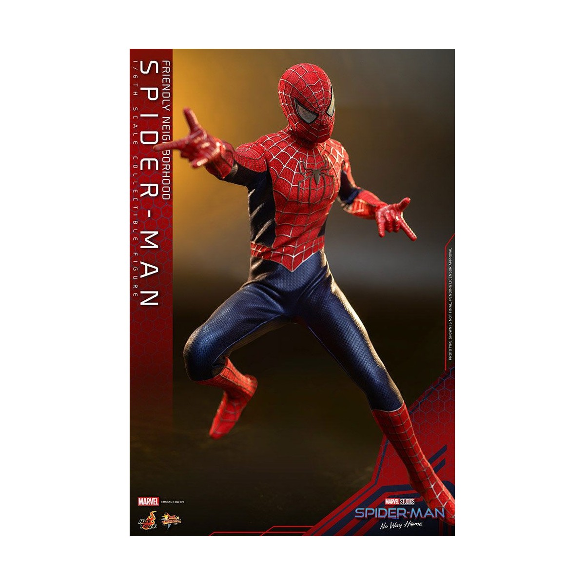 Hot Toys - Friendly Neighborhood Spider-Man - Marvel's Spider-Man: No Way Home Movie Masterpiece 1/6