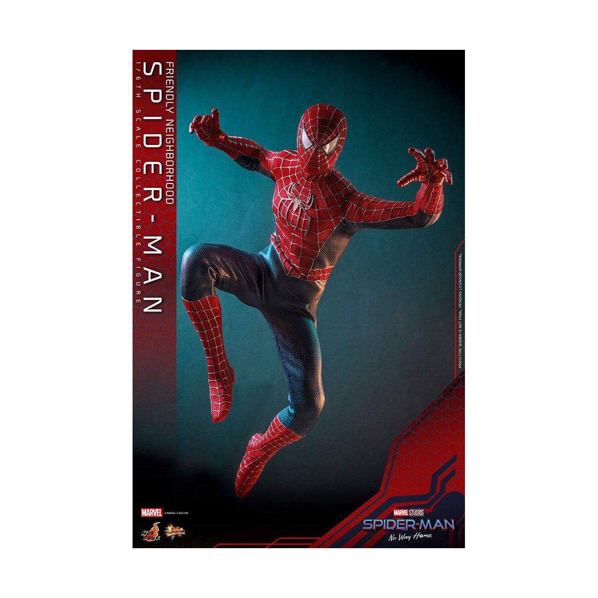 Hot Toys - Friendly Neighborhood Spider-Man - Marvel's Spider-Man: No Way Home Movie Masterpiece 1/6