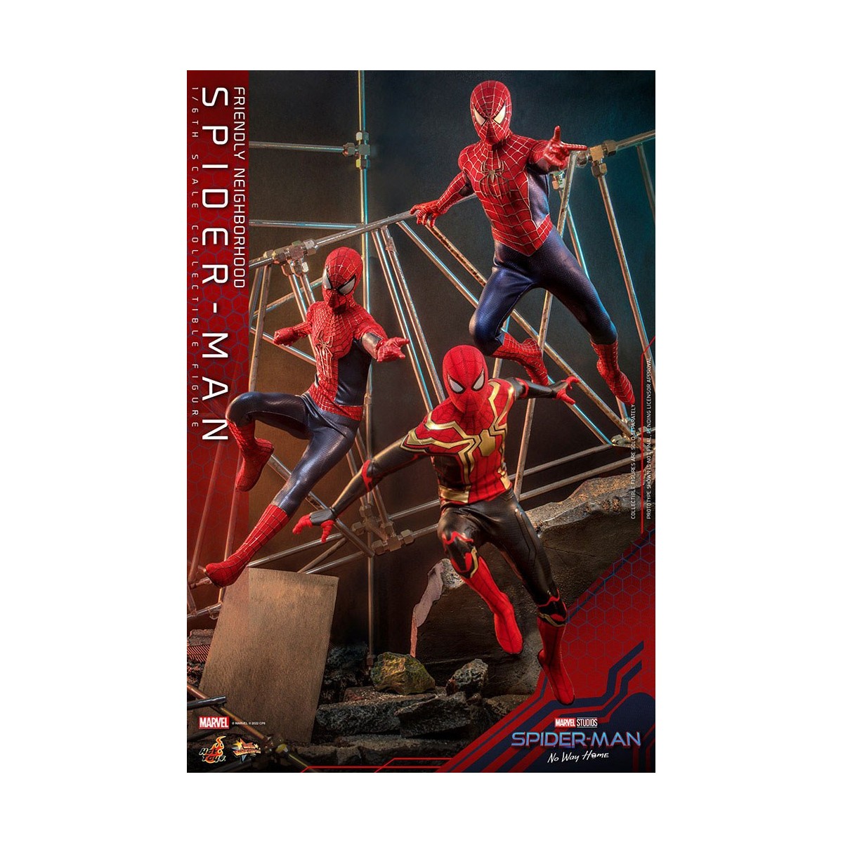Hot Toys - Friendly Neighborhood Spider-Man - Marvel's Spider-Man: No Way Home Movie Masterpiece 1/6