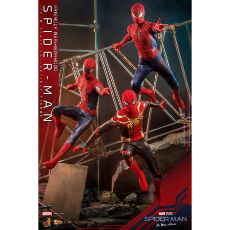 Hot Toys - Friendly Neighborhood Spider-Man - Marvel's Spider-Man: No Way Home Movie Masterpiece 1/6