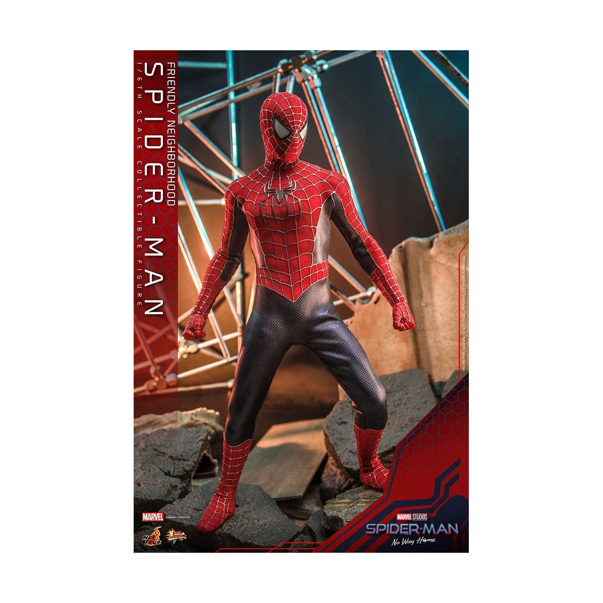 Hot Toys - Friendly Neighborhood Spider-Man - Marvel's Spider-Man: No Way Home Movie Masterpiece 1/6