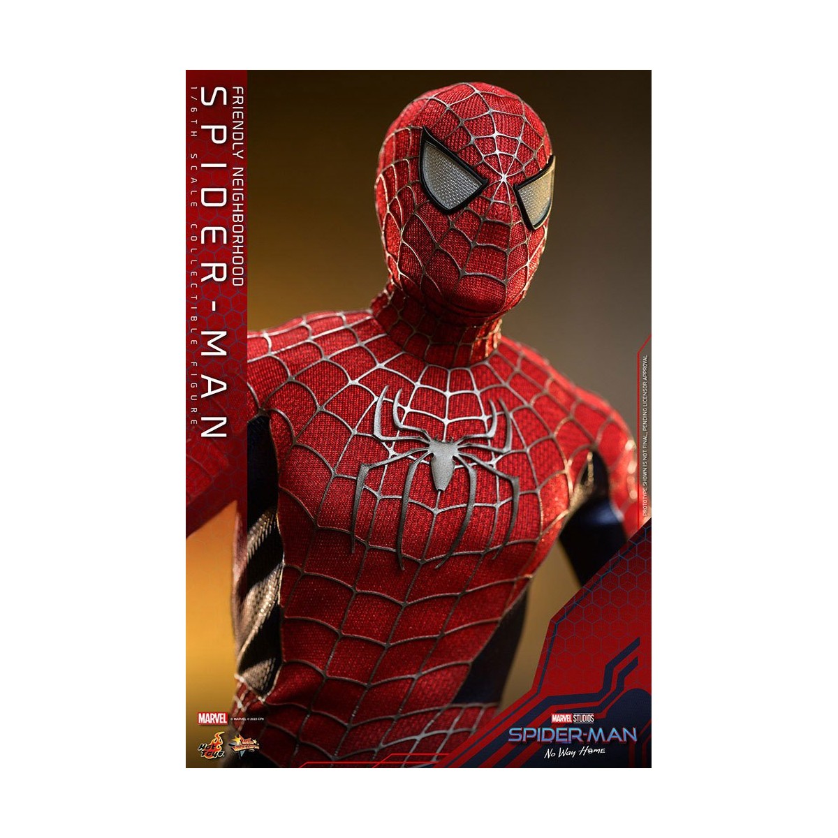Hot Toys - Friendly Neighborhood Spider-Man - Marvel's Spider-Man: No Way Home Movie Masterpiece 1/6