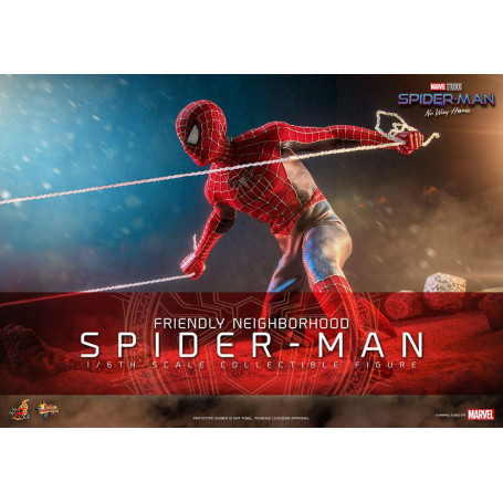 Hot Toys - Friendly Neighborhood Spider-Man - Marvel's Spider-Man: No Way Home Movie Masterpiece 1/6