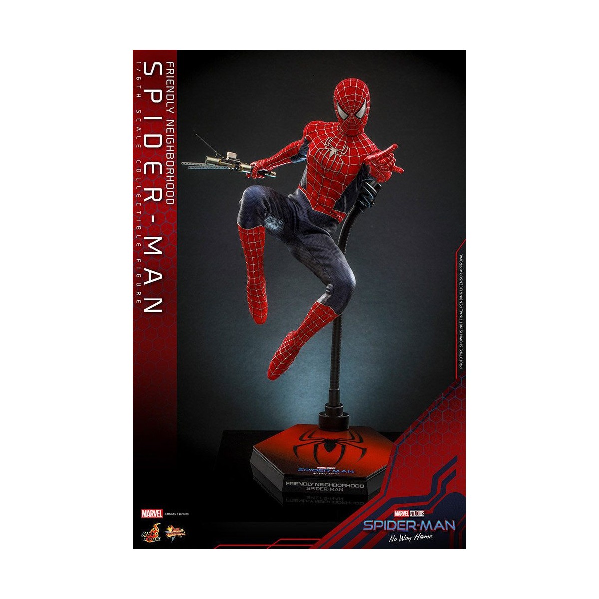 Hot Toys - Friendly Neighborhood Spider-Man - Marvel's Spider-Man: No Way Home Movie Masterpiece 1/6