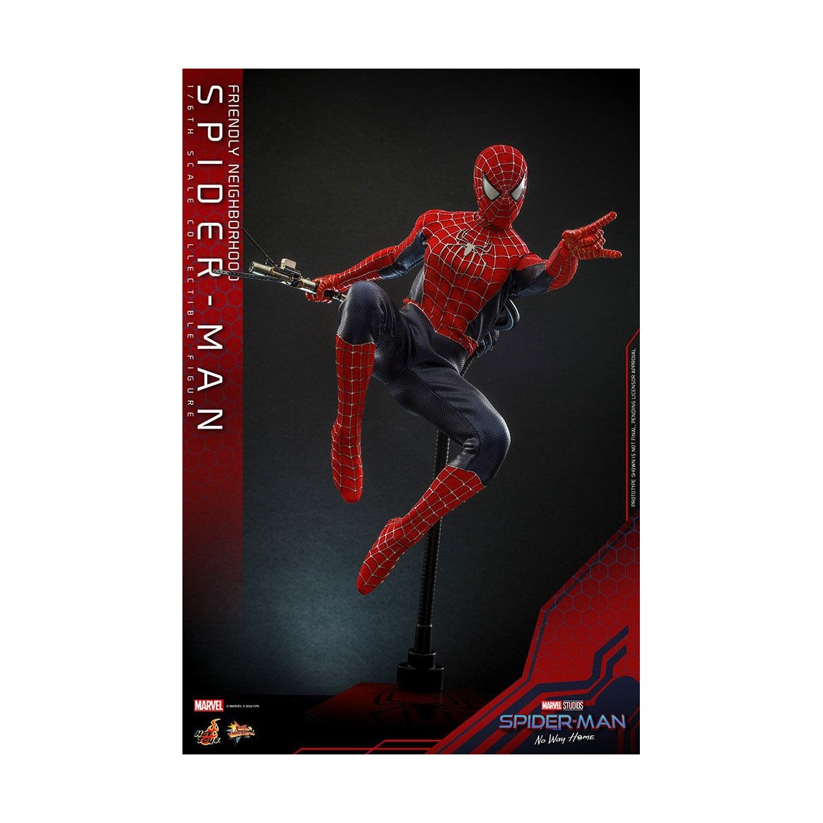 Hot Toys - Friendly Neighborhood Spider-Man - Marvel's Spider-Man: No Way Home Movie Masterpiece 1/6