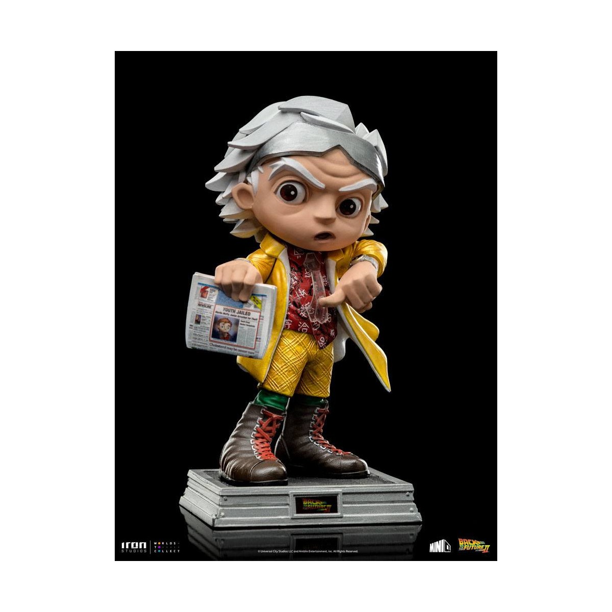 Iron Studios - Doc Brown Back to the Future 2 - Mini Co.