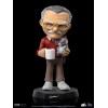 Iron Studios - Figura de acción de Stan Lee con el gato Gruñón - Mini Co.
