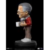 Iron Studios - Figura de acción de Stan Lee con el gato Gruñón - Mini Co.