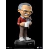 Iron Studios - Figura de acción de Stan Lee con el gato Gruñón - Mini Co.