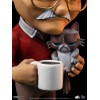 Iron Studios - Figura de acción de Stan Lee con el gato Gruñón - Mini Co.
