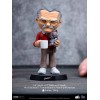 Iron Studios - Figura de acción de Stan Lee con el gato Gruñón - Mini Co.
