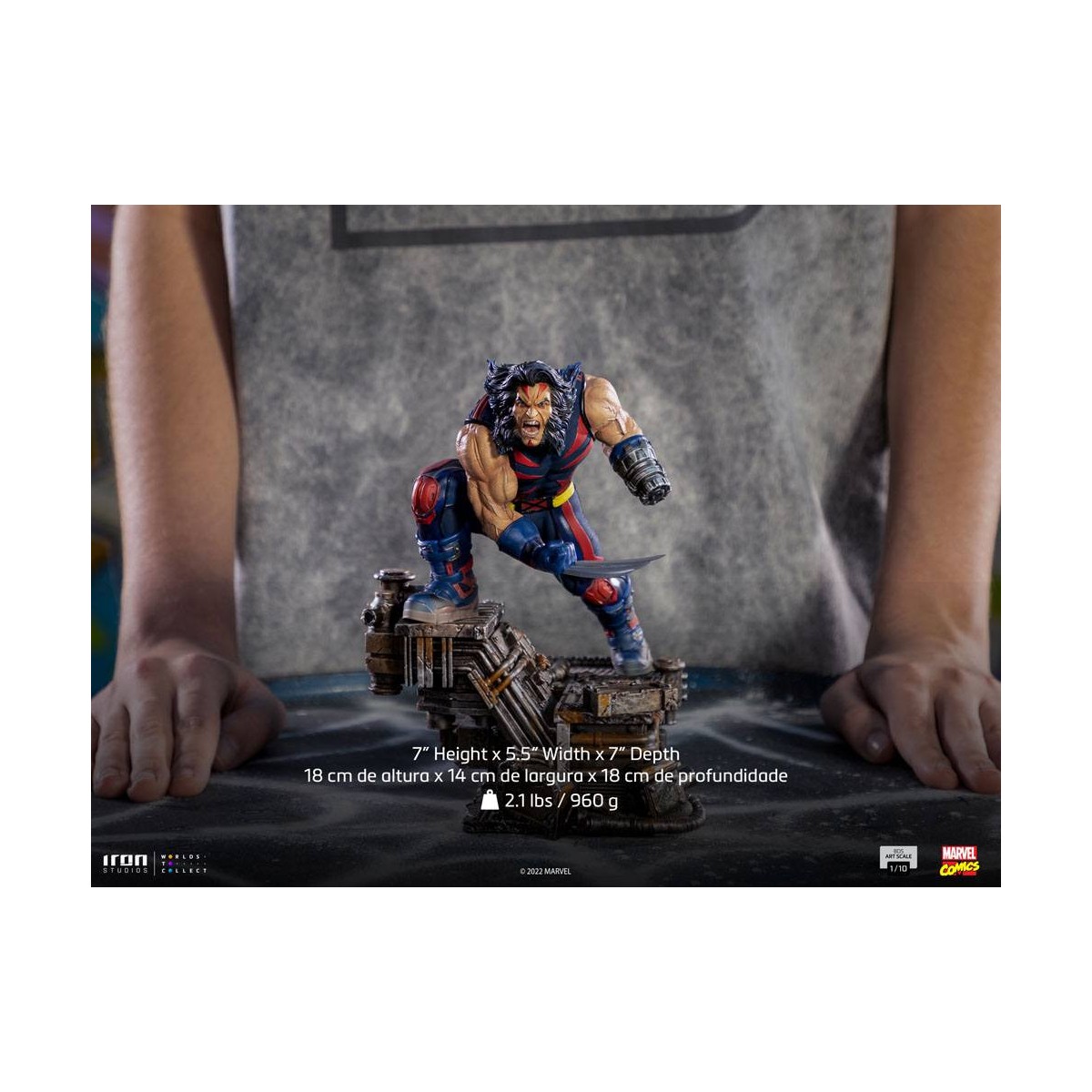 Iron Studios - Weapon X - X-Men Age of Apocalypse - BDS Art Scale 1/10