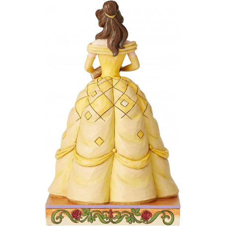 Enesco - La Bella sosteniendo un libro - La Bella y la Bestia - Tradición Disney por Jim Shore
