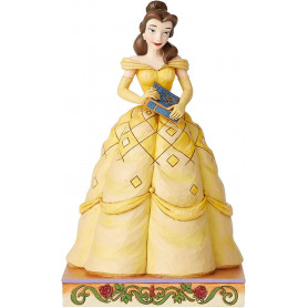 Enesco - La Bella sosteniendo un libro - La Bella y la Bestia - Tradición Disney por Jim Shore
