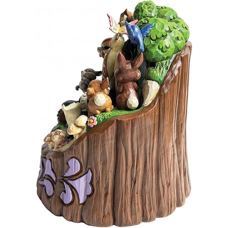 Enesco - Bambi Tallado de Corazón - 80 Aniversario - Tradición Disney por Jim Shore