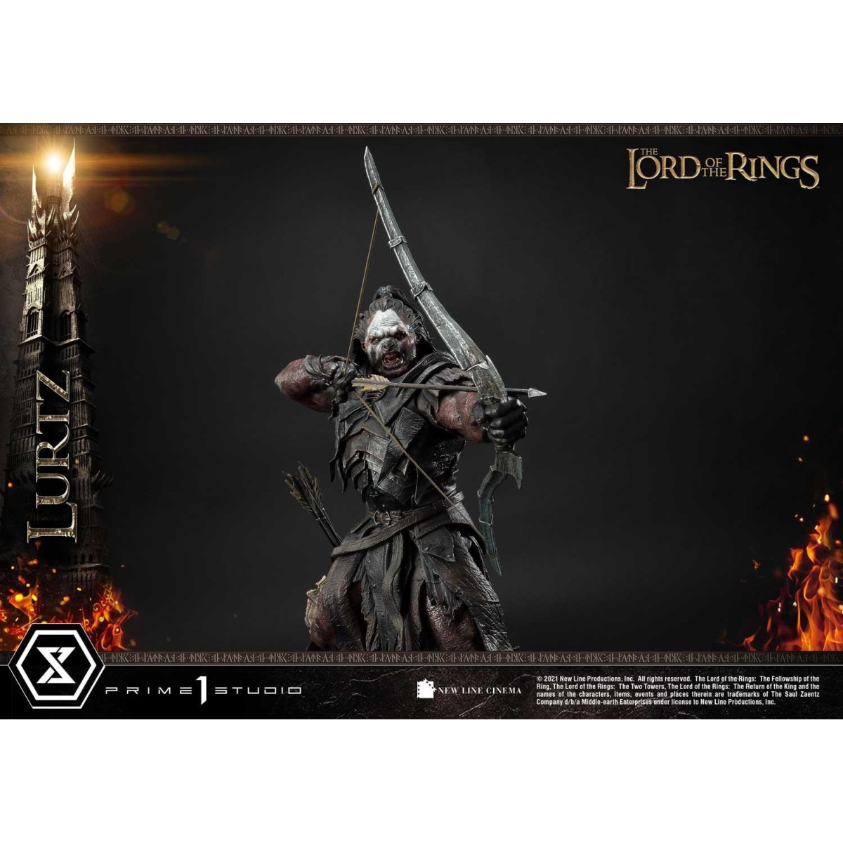 Prime 1 Studio - Lurtz Ex versión 1/4 - LOTR - El Señor de los Anillos