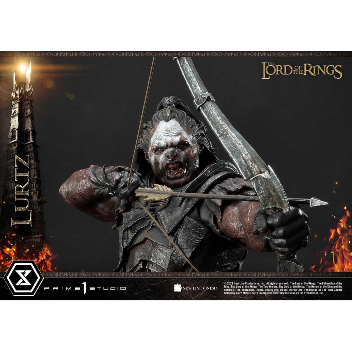 Prime 1 Studio - Lurtz Ex versión 1/4 - LOTR - El Señor de los Anillos