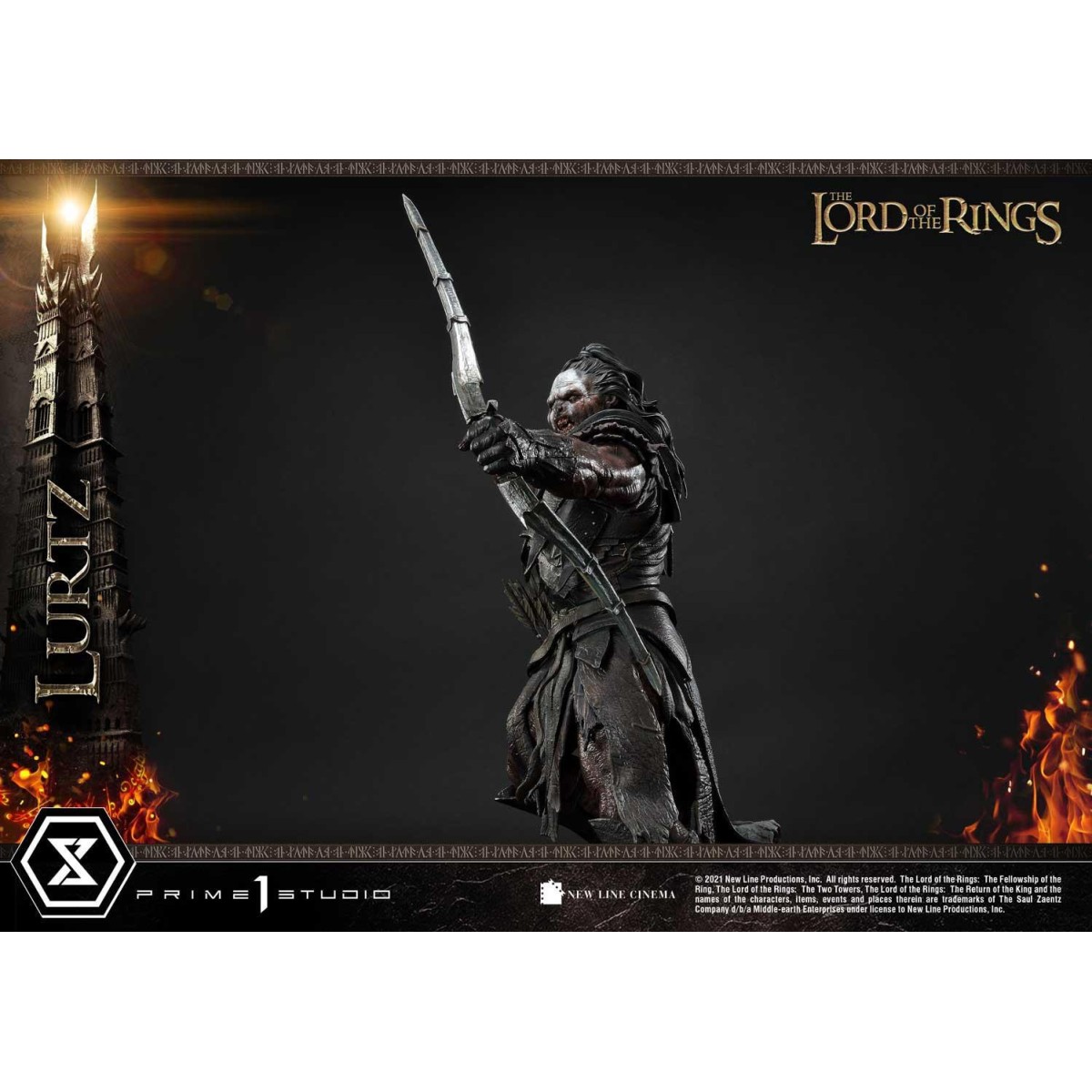 Prime 1 Studio - Lurtz Ex versión 1/4 - LOTR - El Señor de los Anillos