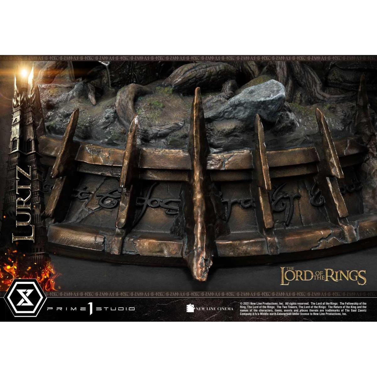 Prime 1 Studio - Lurtz Ex versión 1/4 - LOTR - El Señor de los Anillos