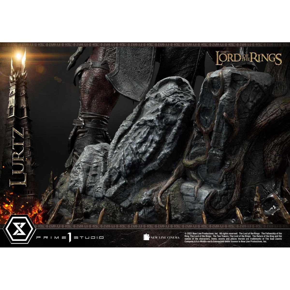 Prime 1 Studio - Lurtz Ex versión 1/4 - LOTR - El Señor de los Anillos