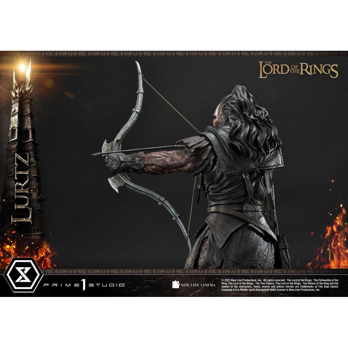 Prime 1 Studio - Lurtz Ex versión 1/4 - LOTR - El Señor de los Anillos