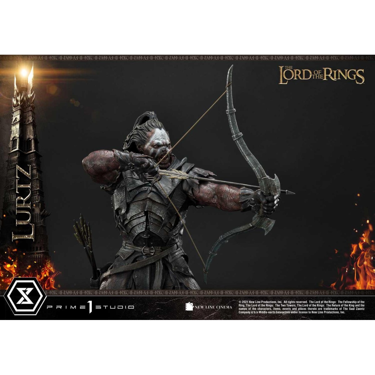 Prime 1 Studio - Lurtz Ex versión 1/4 - LOTR - El Señor de los Anillos