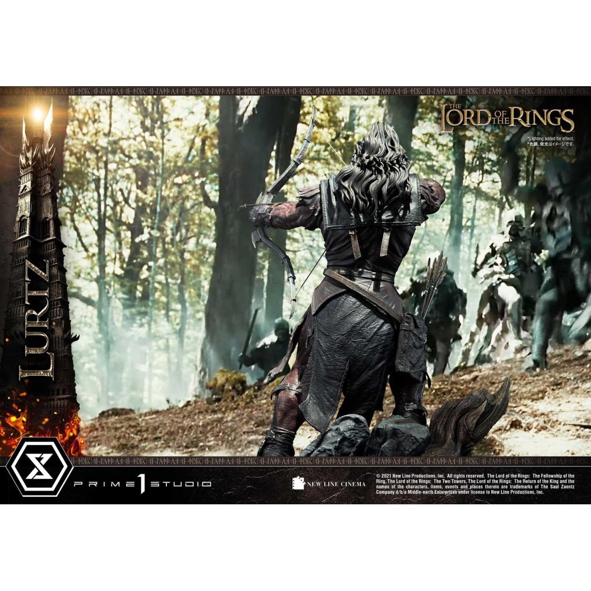 Prime 1 Studio - Lurtz Ex versión 1/4 - LOTR - El Señor de los Anillos