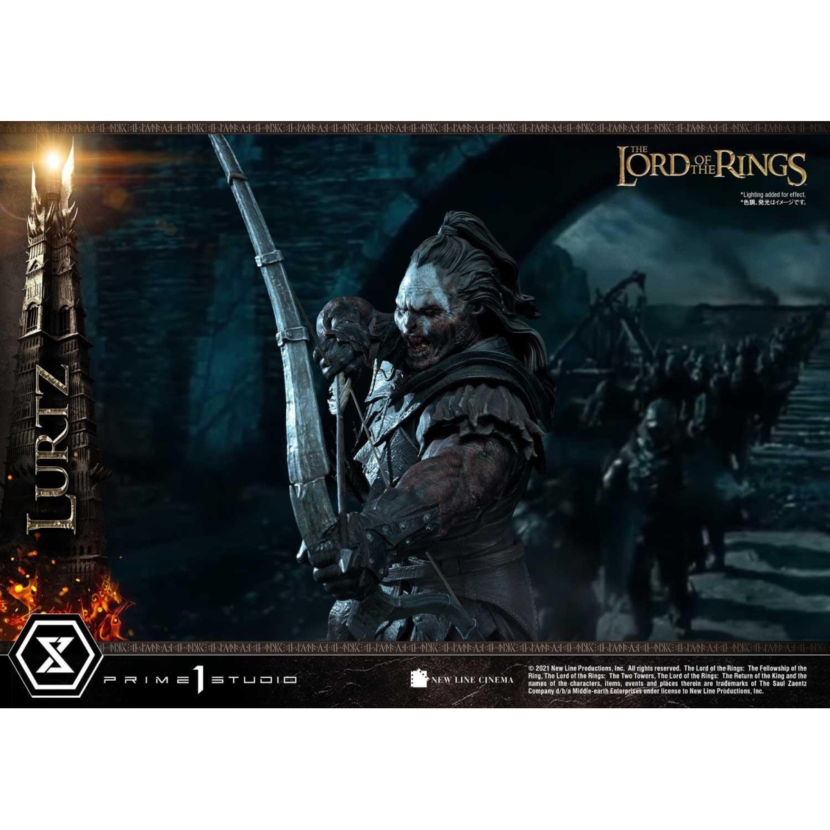 Prime 1 Studio - Lurtz Ex versión 1/4 - LOTR - El Señor de los Anillos