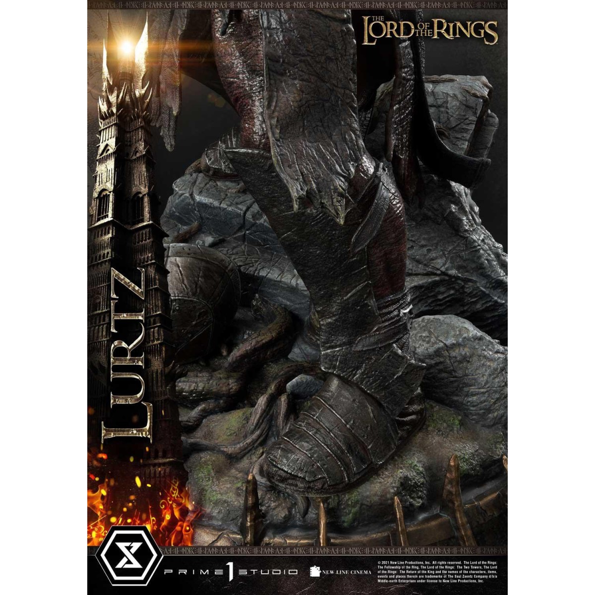 Prime 1 Studio - Lurtz Ex versión 1/4 - LOTR - El Señor de los Anillos