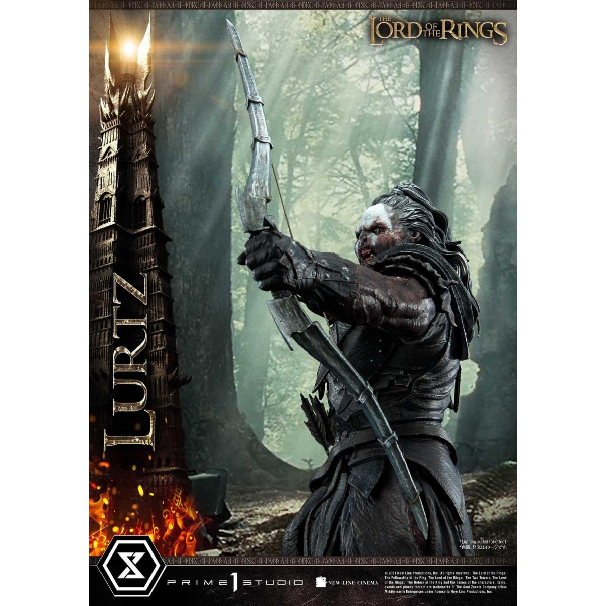 Prime 1 Studio - Lurtz Ex versión 1/4 - LOTR - El Señor de los Anillos