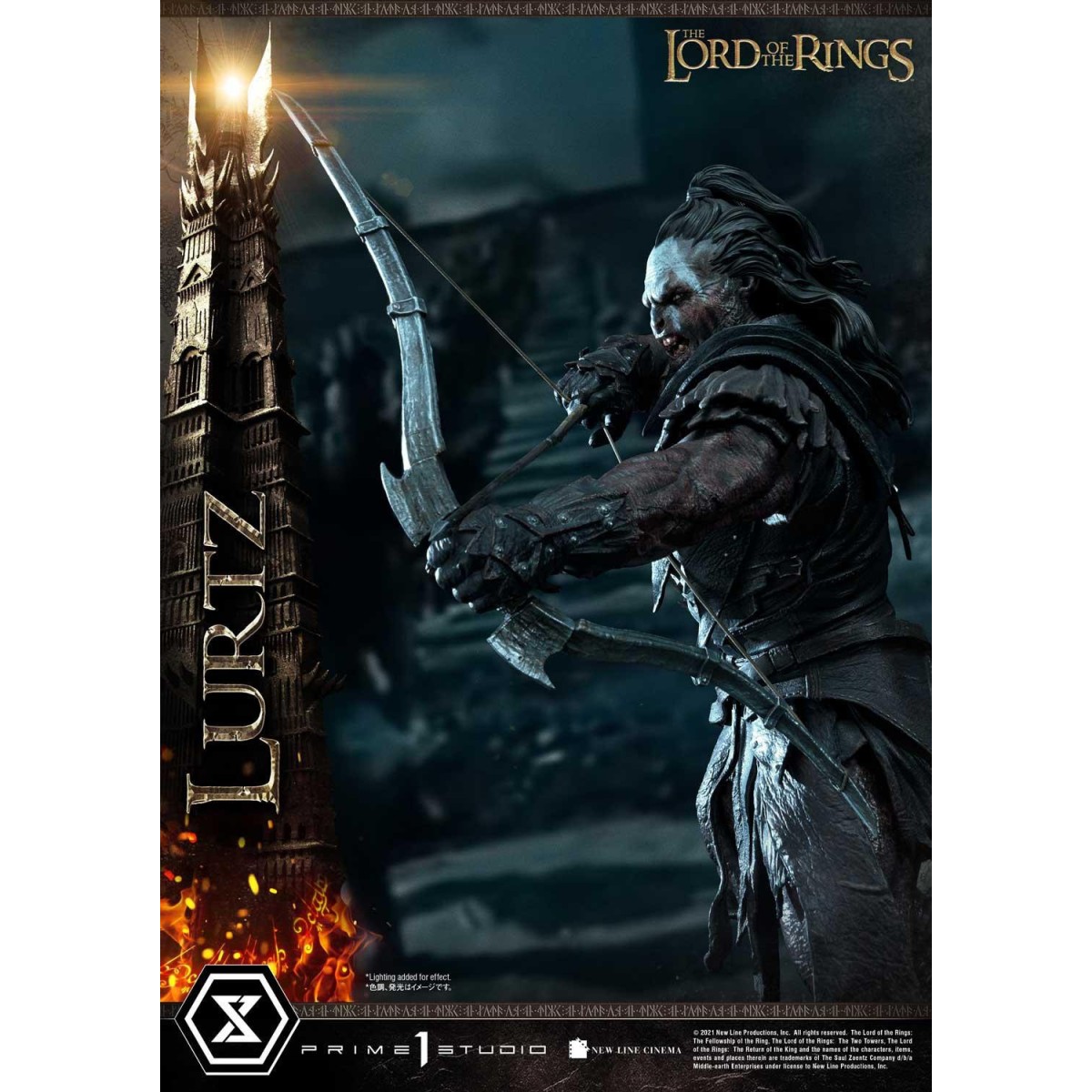 Prime 1 Studio - Lurtz Ex versión 1/4 - LOTR - El Señor de los Anillos
