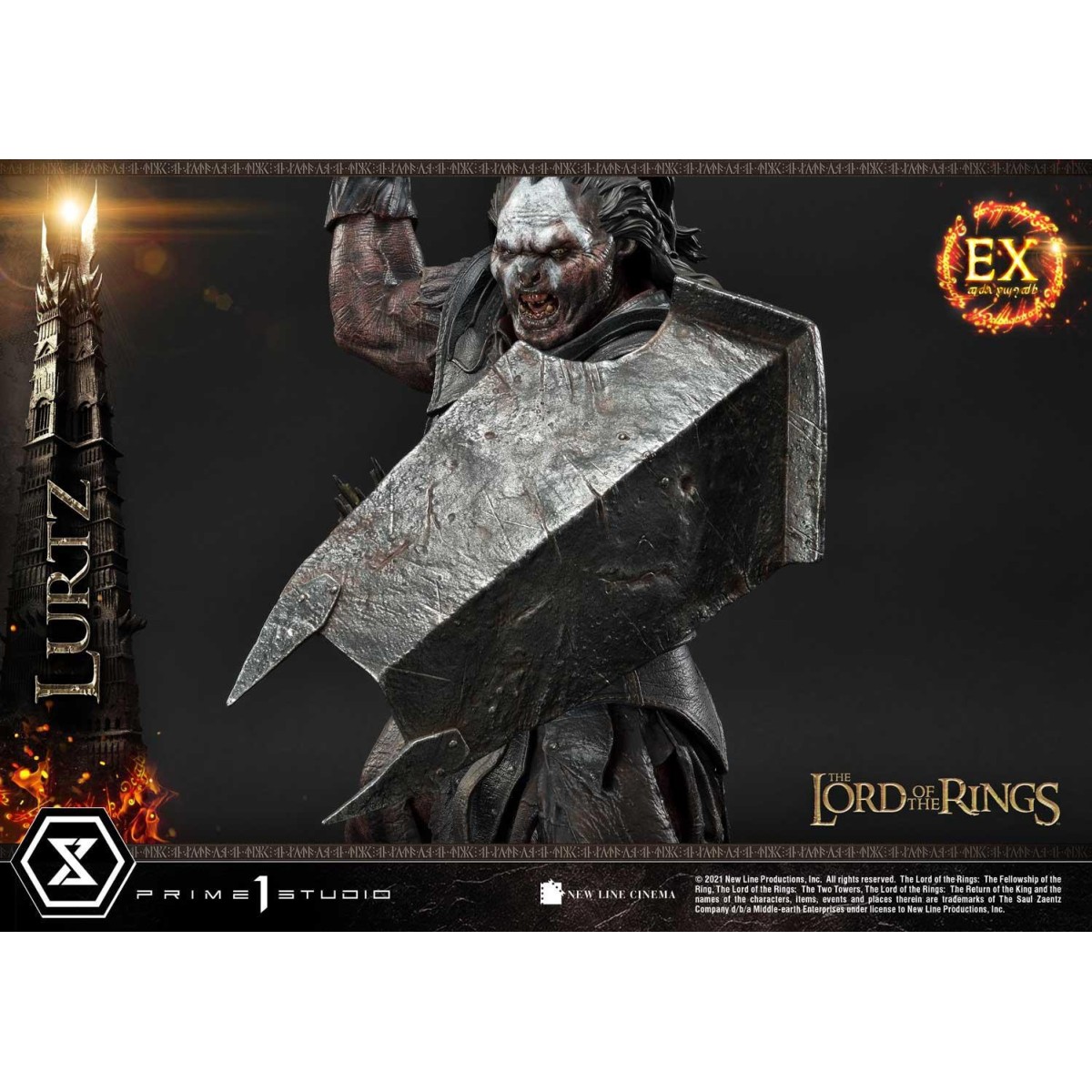 Prime 1 Studio - Lurtz Ex versión 1/4 - LOTR - El Señor de los Anillos