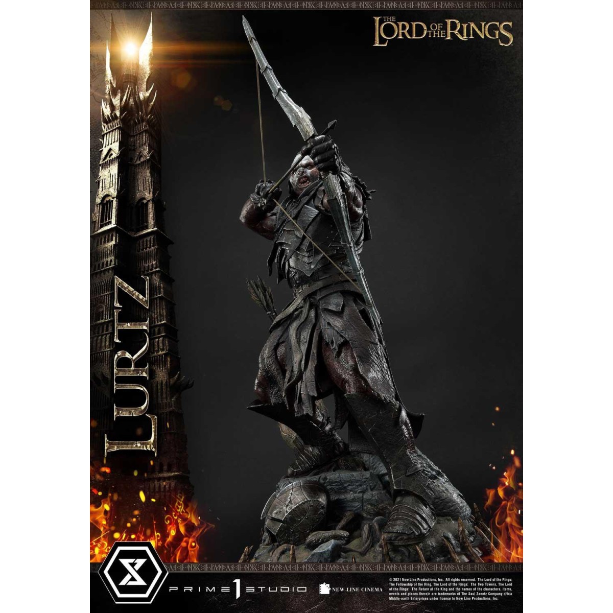 Prime 1 Studio - Lurtz Ex versión 1/4 - LOTR - El Señor de los Anillos