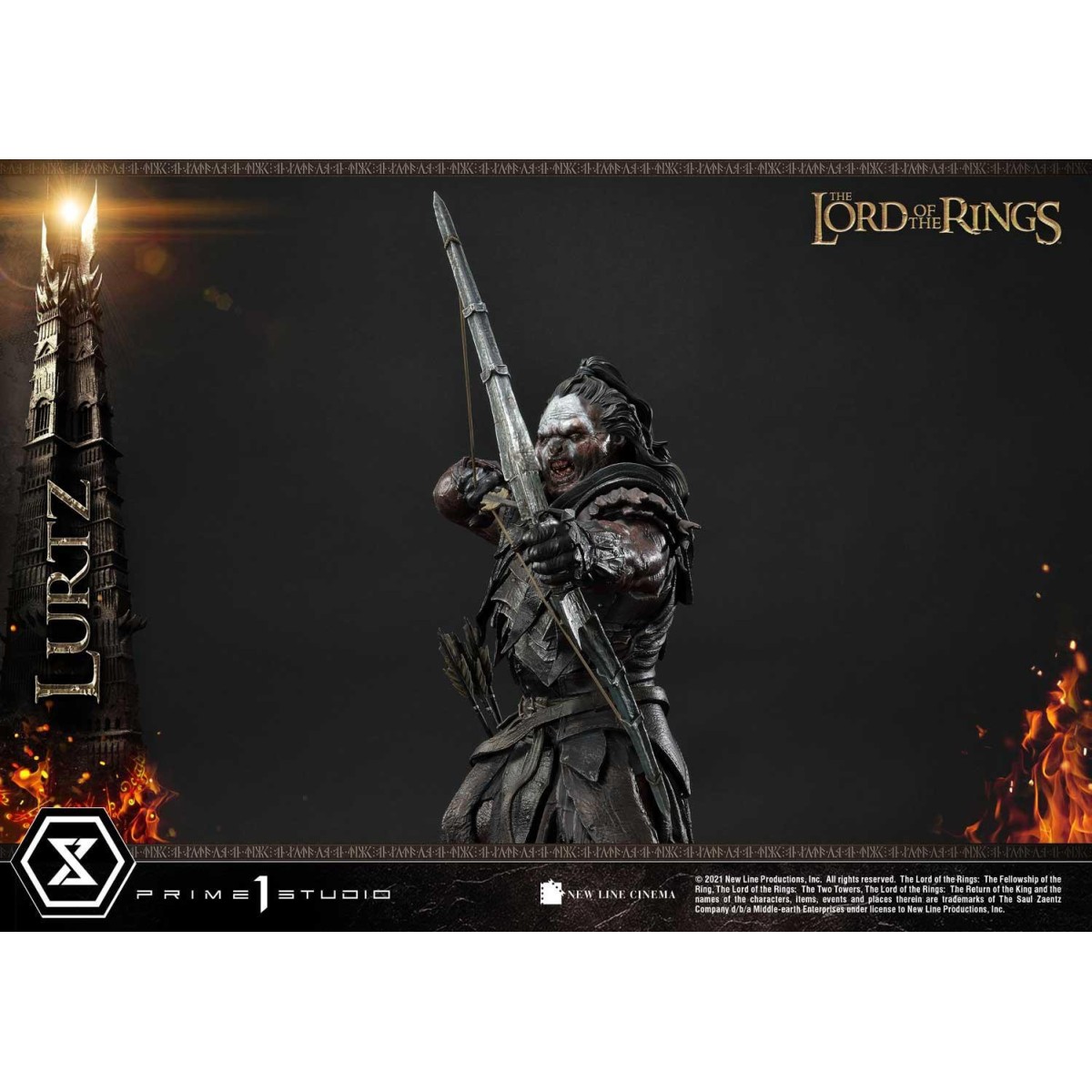 Prime 1 Studio - Lurtz Ex versión 1/4 - LOTR - El Señor de los Anillos