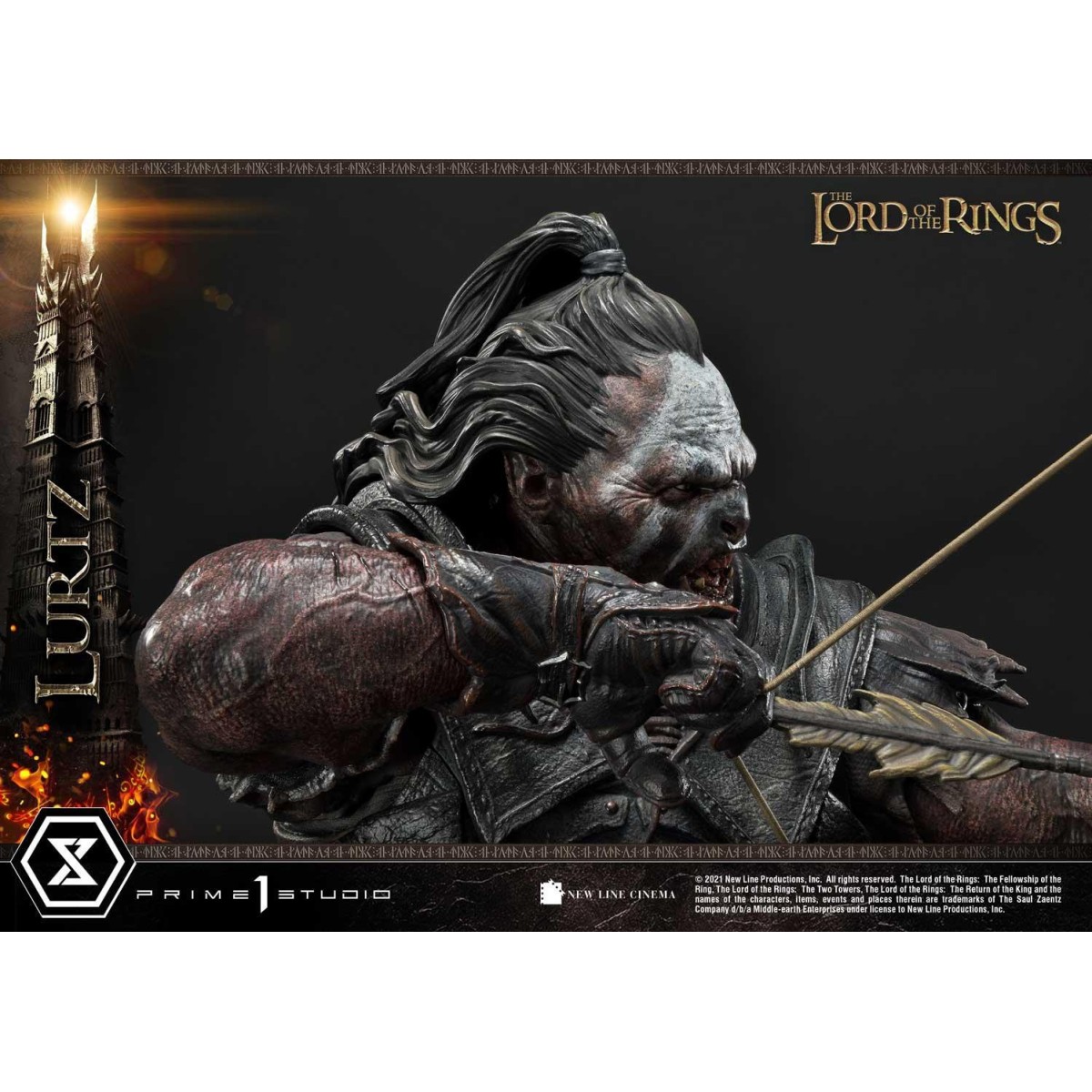 Prime 1 Studio - Lurtz Ex versión 1/4 - LOTR - El Señor de los Anillos
