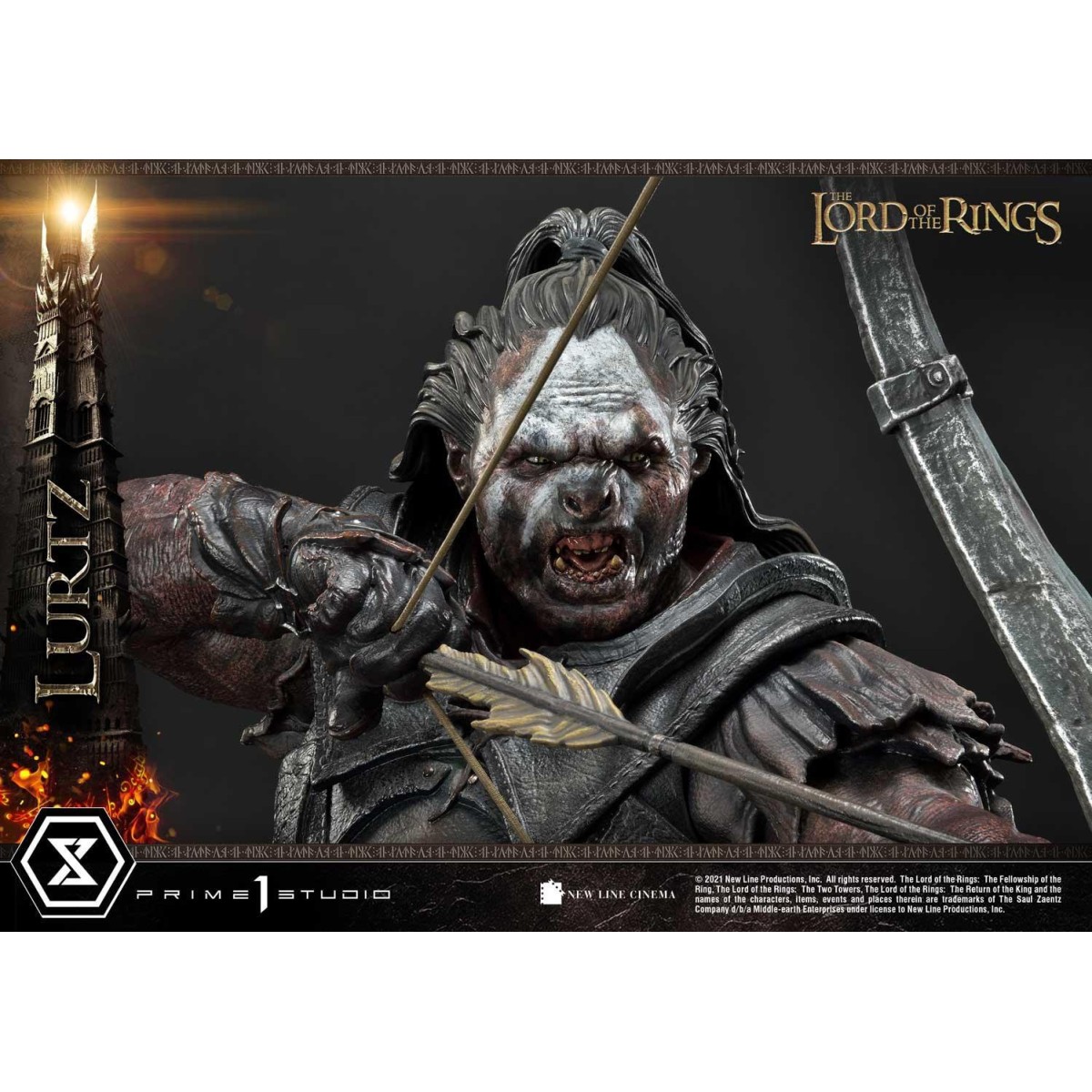 Prime 1 Studio - Lurtz Ex versión 1/4 - LOTR - El Señor de los Anillos