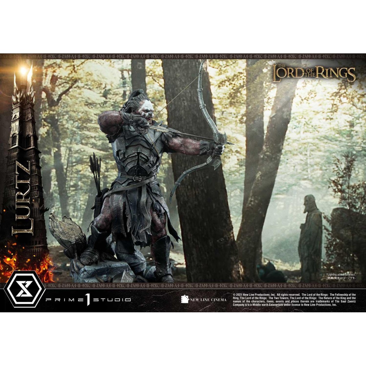 Prime 1 Studio - Lurtz Ex versión 1/4 - LOTR - El Señor de los Anillos