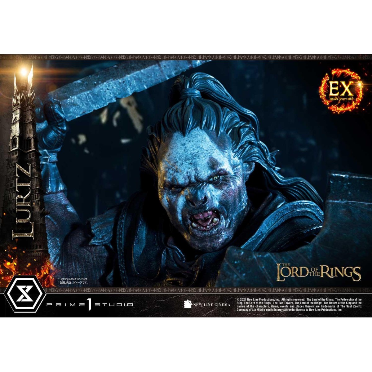 Prime 1 Studio - Lurtz Ex versión 1/4 - LOTR - El Señor de los Anillos