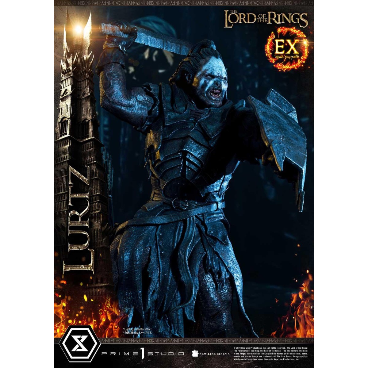 Prime 1 Studio - Lurtz Ex versión 1/4 - LOTR - El Señor de los Anillos