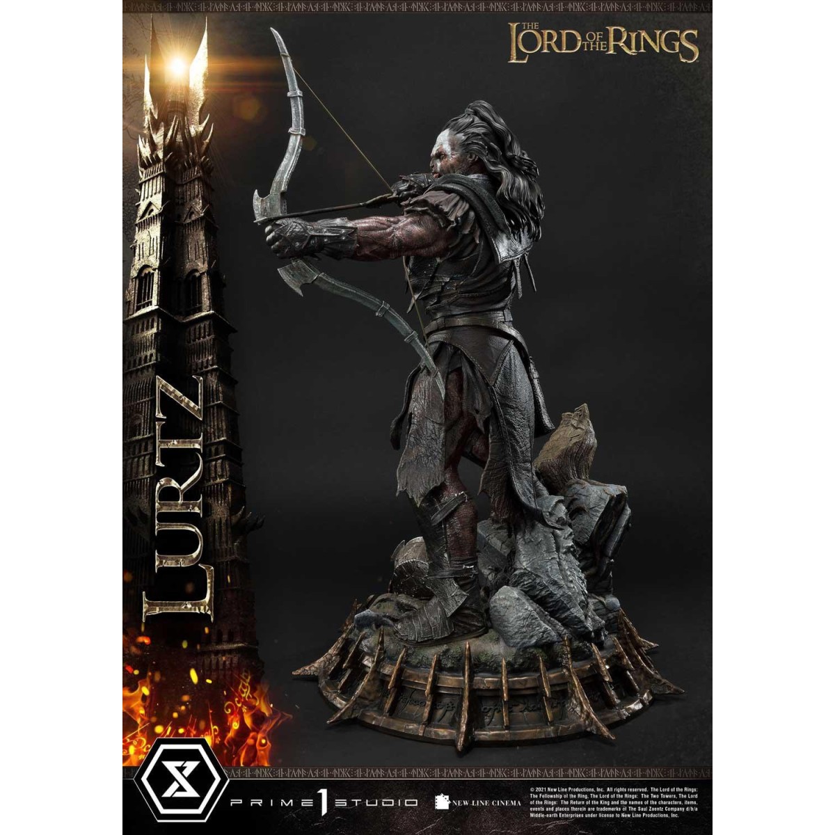 Prime 1 Studio - Lurtz Ex versión 1/4 - LOTR - El Señor de los Anillos