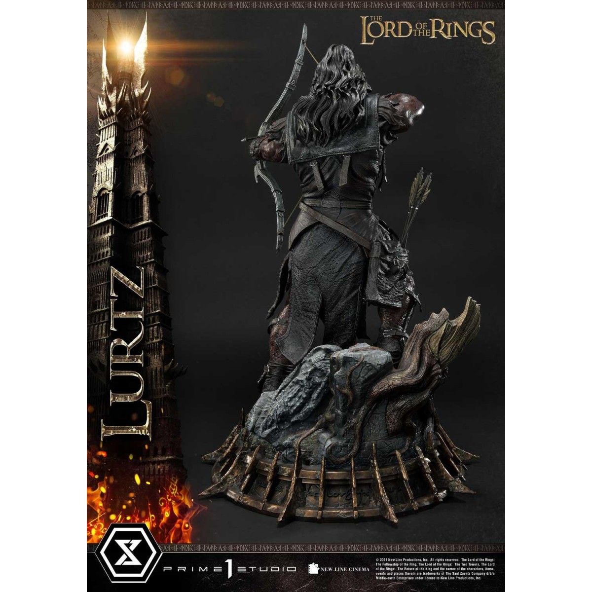 Prime 1 Studio - Lurtz Ex versión 1/4 - LOTR - El Señor de los Anillos