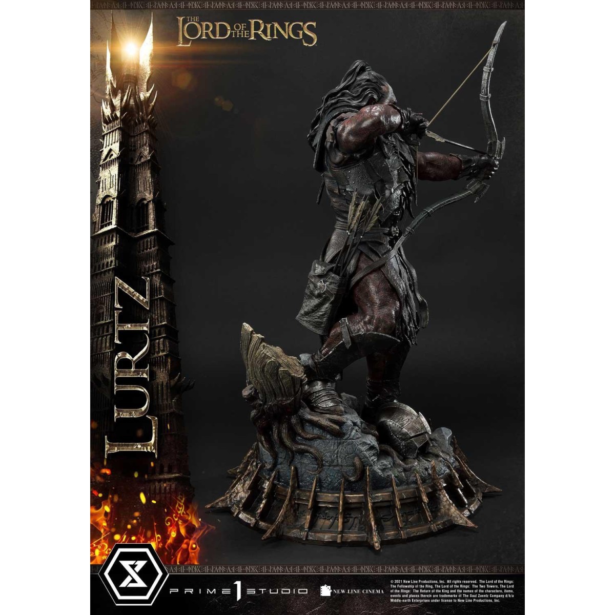 Prime 1 Studio - Lurtz Ex versión 1/4 - LOTR - El Señor de los Anillos