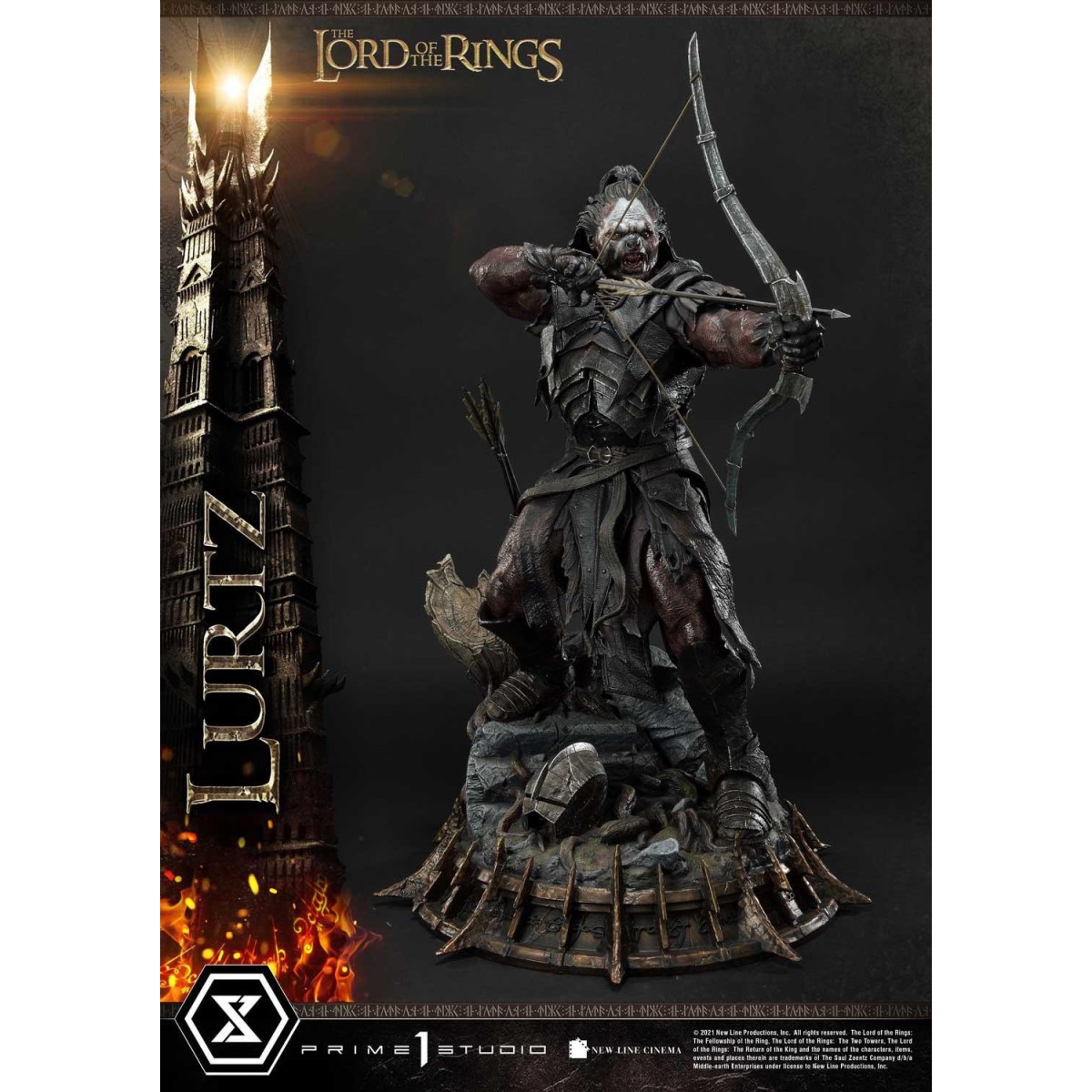 Prime 1 Studio - Lurtz Ex versión 1/4 - LOTR - El Señor de los Anillos