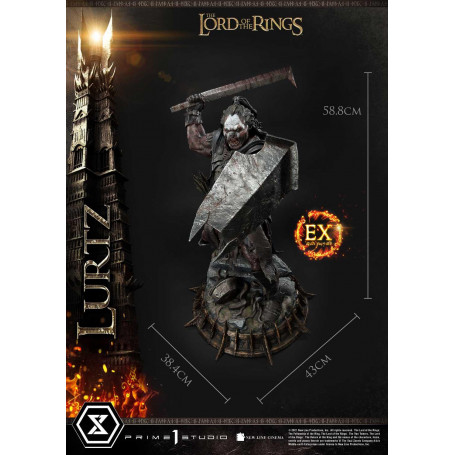 Prime 1 Studio - Lurtz Ex versión 1/4 - LOTR - El Señor de los Anillos
