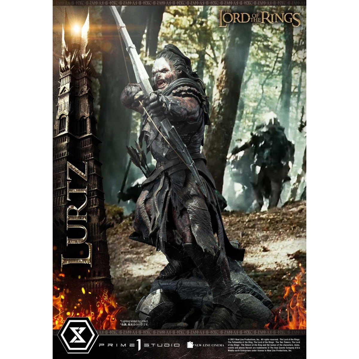 Prime 1 Studio - Lurtz Ex versión 1/4 - LOTR - El Señor de los Anillos