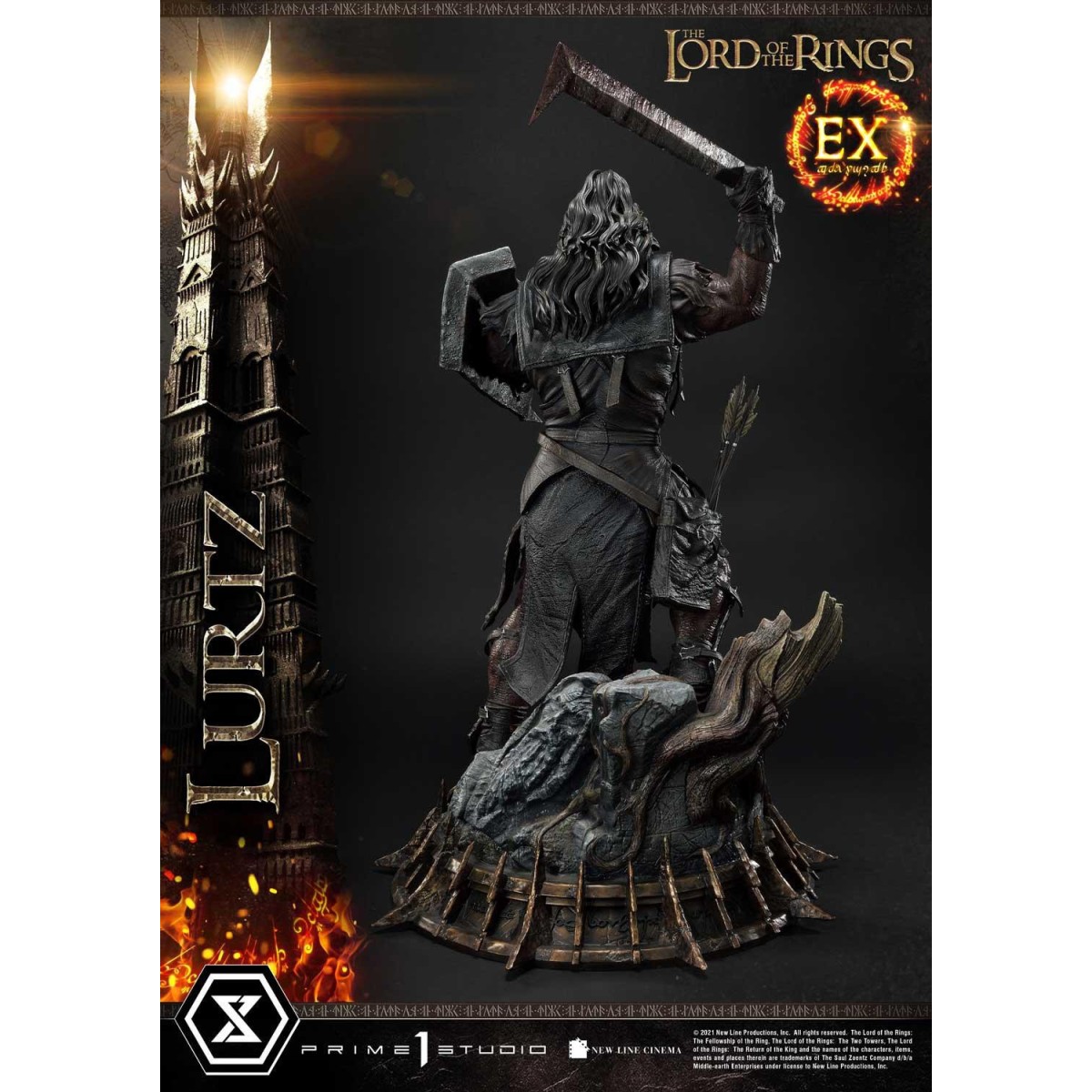 Prime 1 Studio - Lurtz Ex versión 1/4 - LOTR - El Señor de los Anillos