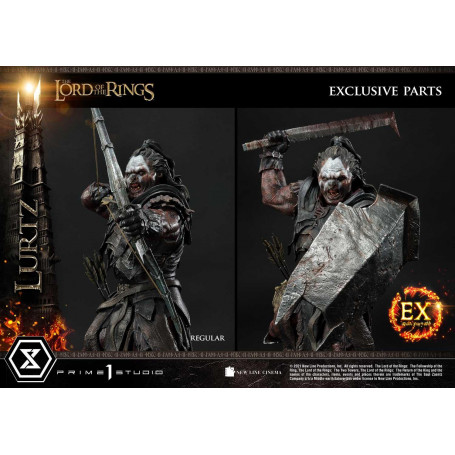 Prime 1 Studio - Lurtz Ex versión 1/4 - LOTR - El Señor de los Anillos